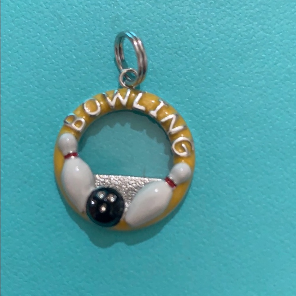 Bowling photo charm